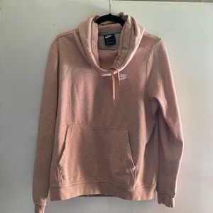 NIKE cowl neck hoodie